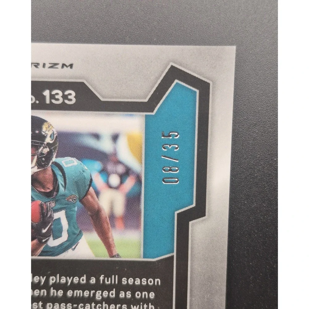 2023‎ Panini Prizm Calvin Ridley #133 Purple No Huddle Prizm /35 Jaguars